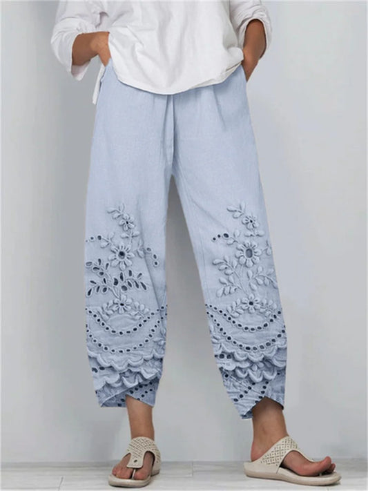 Women New Summer Women's 3D Printed Loose-Fit Fashionable Casual Cropp 3