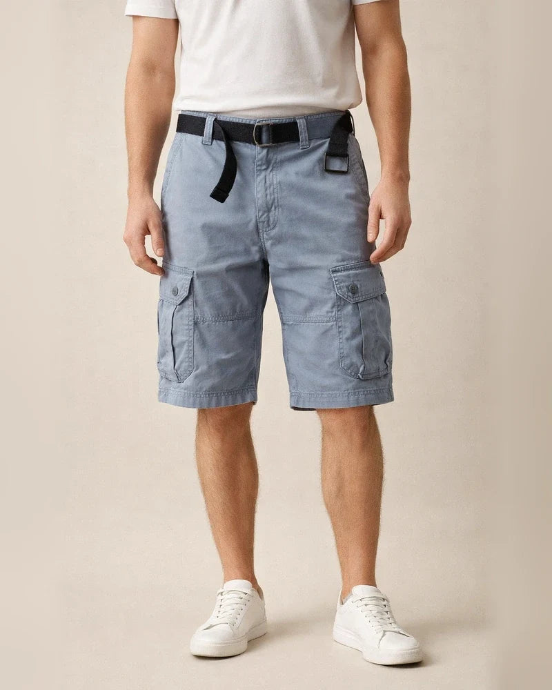 Classic Casual Pants Men's Cotton Work Pants Pants in Summer Straight Type Shorts | JRSEE:39cf47bb-5681-4cea-83a7-741e25815b3b