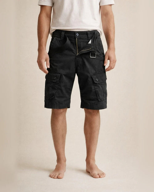 Classic Casual Pants Men's Cotton Work Pants Pants in Summer Straight Type Shorts | JRSEE:6eed1204-6039-4b62-b6dd-bad0deb1fa13