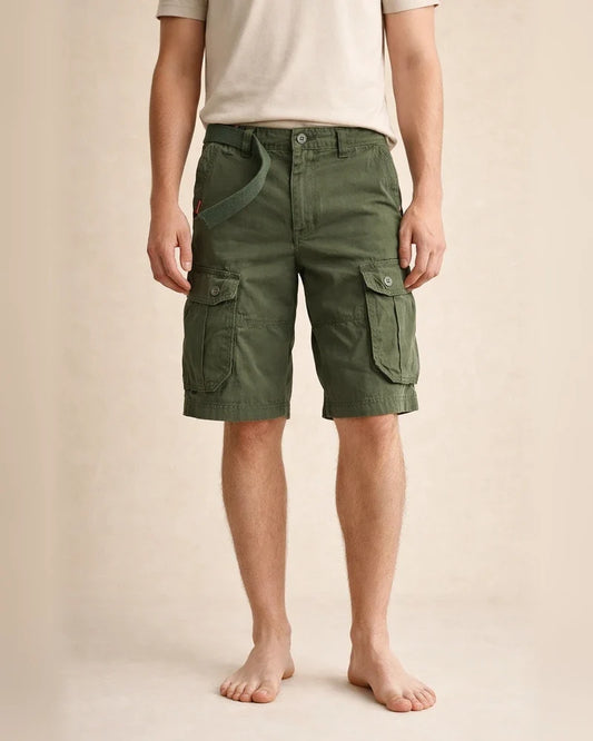 Classic Casual Pants Men's Cotton Work Pants Pants in Summer Straight Type Shorts | JRSEE:9fe5482d-438f-47ba-80ec-67d58f64ea62