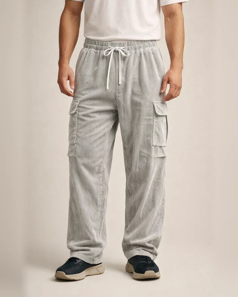 Corduroy Pants Men's Long Trousers Fall/Winter Casual Wide-Leg Straight-Leg Pants | JRSEE:bd7cc462-00ed-4793-85f8-c42a170d0432