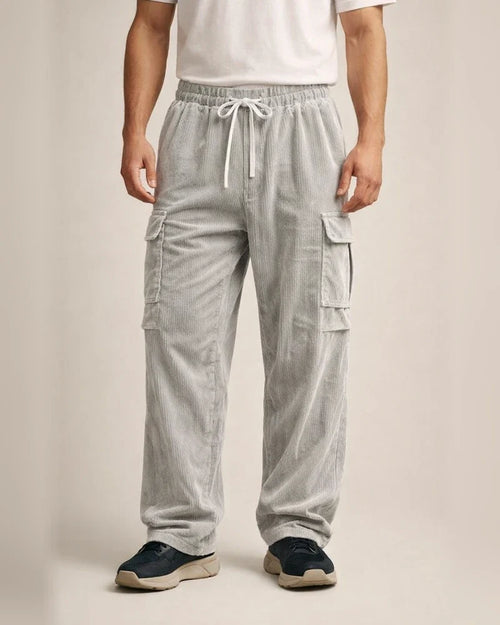 Corduroy Pants Men's Long Trousers Fall/Winter Casual Wide-Leg Straight-Leg Pants | JRSEE:bd7cc462-00ed-4793-85f8-c42a170d0432