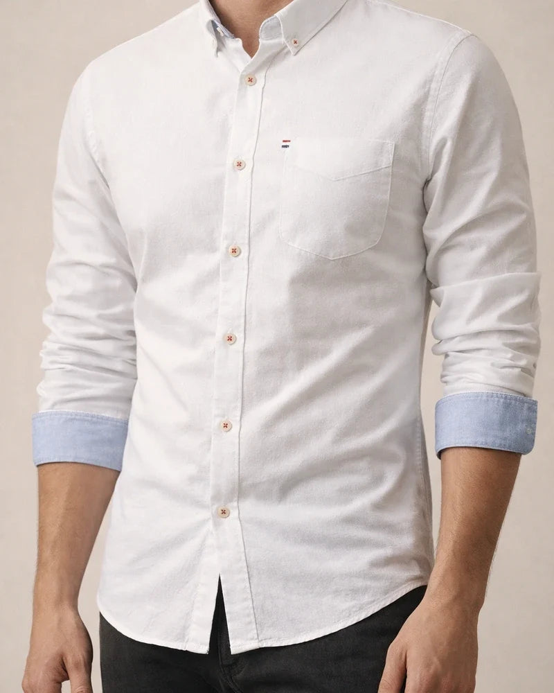 Cotton Linen Men's Shirts Solid Color Buttoned Men's Shirts Casual Shirt Long-sleeved Shirt | JRSEE:e65b84bc-769f-4db4-a7a8-8846356f8146