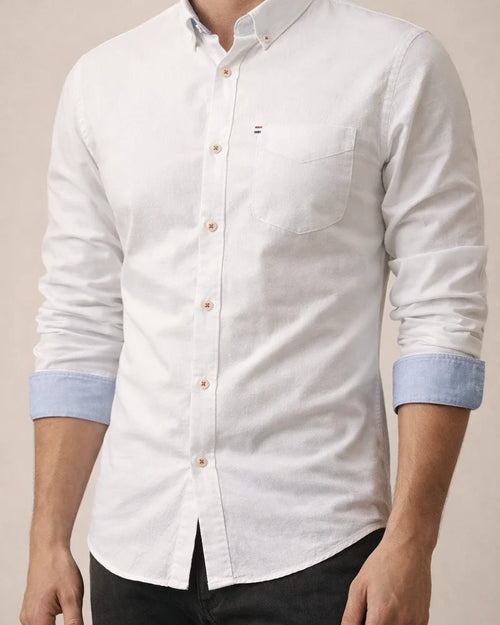 Cotton Linen Men's Shirts Solid Color Buttoned Men's Shirts Casual Shirt Long-sleeved Shirt | JRSEE:e65b84bc-769f-4db4-a7a8-8846356f8146
