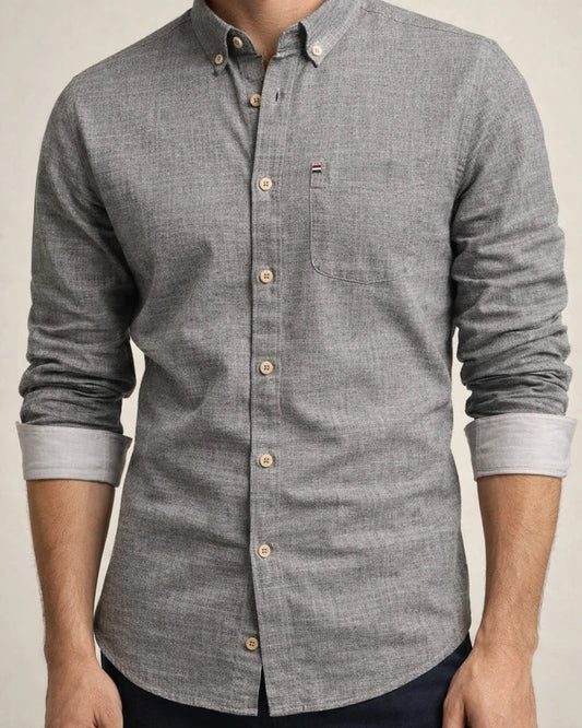 Cotton Linen Men's Shirts Solid Color Buttoned Men's Shirts Casual Shirt Long-sleeved Shirt | JRSEE:b0080dd9-a15a-4d24-ad93-6ef5bc94026e