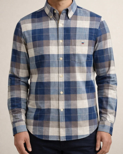 Cotton Oxford Spinning Thin Section of The Summer New Long-sleeved Shirt Men's Casual Slim Long-sleeved Shirt Solid Color Tide Men's Clothing | JRSEE:d1e0c171-cf68-429b-adad-6c4cc8002458