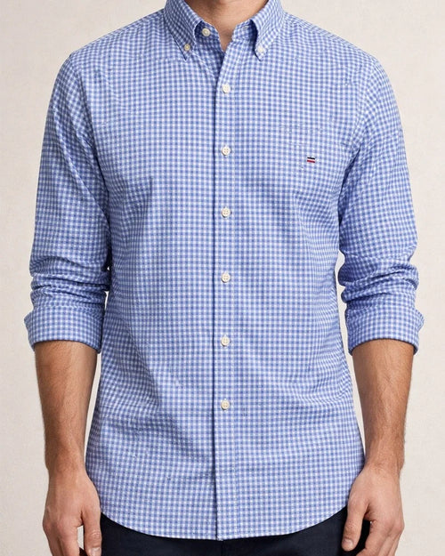 Cotton Oxford Spinning Thin Section of The Summer New Long-sleeved Shirt Men's Casual Slim Long-sleeved Shirt Solid Color Tide Men's Clothing | JRSEE:c49c1a5b-a8fd-452f-a6d2-c8f5497fd5d3