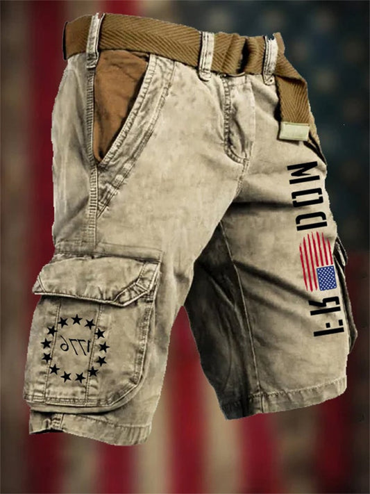 Men's Trendy Unique and Stylish New Arrival Printed Shorts Patterned Work Pants