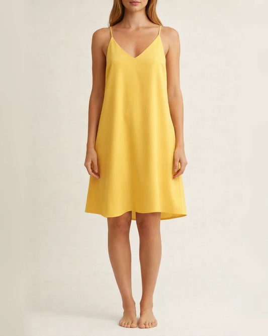 Damen Chiffon Halfter Abschnitt V-Ausschnitt Maxikleid | JRSEE:a18daf56-63c2-4587-b97f-a387df76c7d6