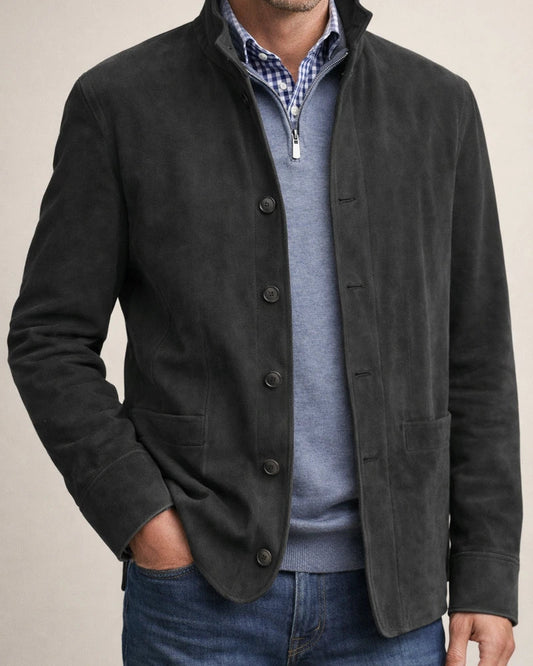 Explosive Men's Clothing New Lapel Retro Casual Windproof Jacket Fashion Urban Outer Wear Men's Clothing | JRSEE:90d08faf-e566-42c6-aba6-fa3ab5529a55