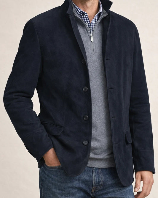 Explosive Men's Clothing New Lapel Retro Casual Windproof Jacket Fashion Urban Outer Wear Men's Clothing | JRSEE:3d5d55ad-70a8-4b73-a291-29e458704430