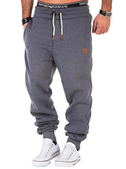 New Men's Fall and Winter Sports Pants Sports Fitness Pants Sweatpants