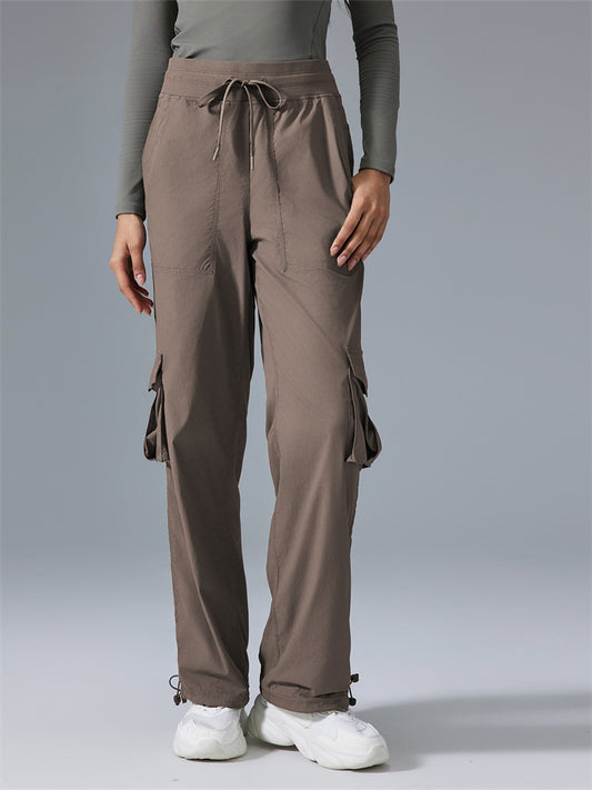 Women's New Outdoor Sports Pants Lightweight Quick-drying Wide-leg Work Pants