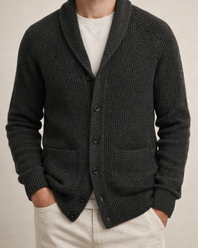 Fall and Winter New Men's Sweater Simple Thickened Cardigan Jacket | JRSEE:d7f65a76-208f-4788-a4a9-c52a3a1dcea0