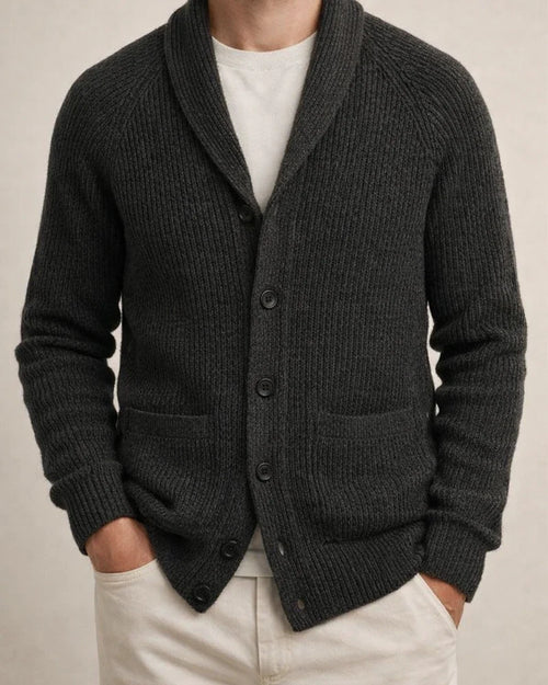 Fall and Winter New Men's Sweater Simple Thickened Cardigan Jacket | JRSEE:d7f65a76-208f-4788-a4a9-c52a3a1dcea0