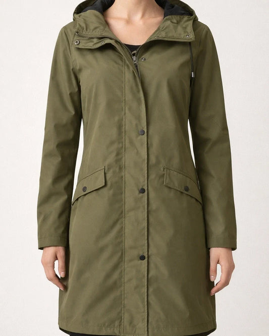 Fall and Winter New Punching Jacket Outdoor Mountaineering Clothing Jacket Long Women's Windbreaker | JRSEE:f60aff8a-d235-4cfe-b7bc-f0aedb7a5b09