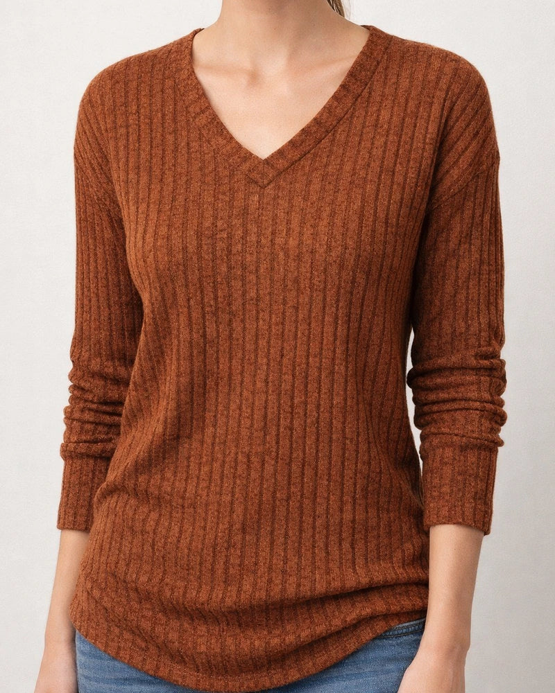Fall and Winter New Strapless Buttons Loose Long-sleeved T-shirt Temperament Commuting Tops Casual Women's Clothing | JRSEE:08d8bb0a-d317-4a21-9166-679f030e5da2