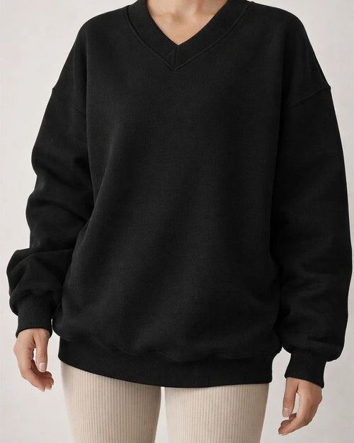 Fall New Arrival Casual Women's Solid Color Long Sleeve Crew Neck Sweatshirt Loose-Fit Sweatshirt | JRSEE:72e0e611-fcbe-47c1-b894-b0a0eb864777