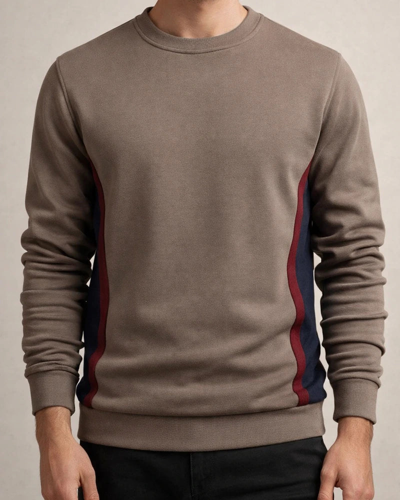Fall New Arrival Men's Long Sleeve Casual Slim-Fit Crew Neck Sports Sweatshirt | JRSEE:0c73c9c8-4d2b-43e2-b87b-4e174d891650