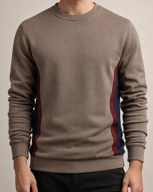 Fall New Arrival Men's Long Sleeve Casual Slim-Fit Crew Neck Sports Sweatshirt | JRSEE:0c73c9c8-4d2b-43e2-b87b-4e174d891650