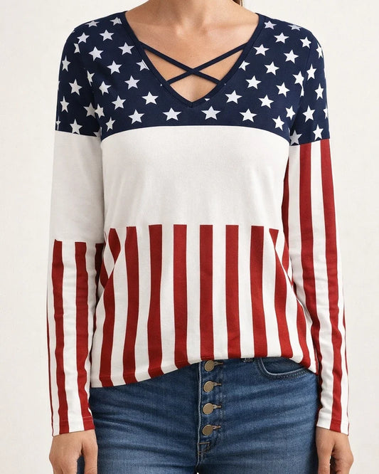 Fall New Comfortable Casual Long-sleeved Women's Personality Leopard Splicing V-neck Temperament Commuting Urban Wind Blouse | JRSEE:db857821-a7dd-4167-ab19-a5cd57630101