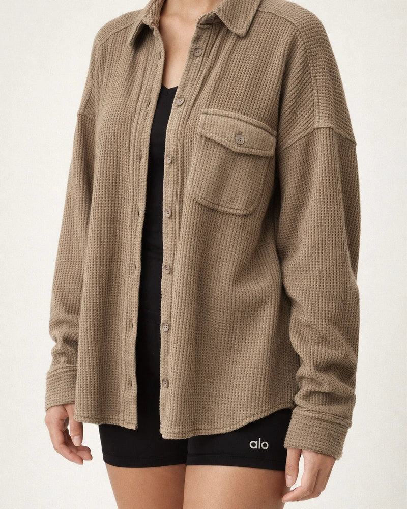 Fall New Jacket Fashion Casual Lapel Single-breasted Pocket Splicing Irregular Loose Type Casual Wind Jacket | JRSEE:cf2c7c4b-eb64-4499-960b-e29f8aaa2c7e