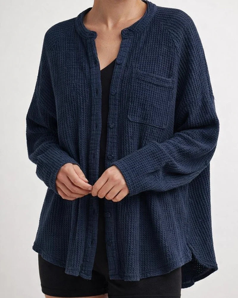 Fall New Jacket Fashion Casual Lapel Single-breasted Pocket Splicing Irregular Loose Type Casual Wind Jacket | JRSEE:4186d77e-0d91-433f-8784-9da865c4957a