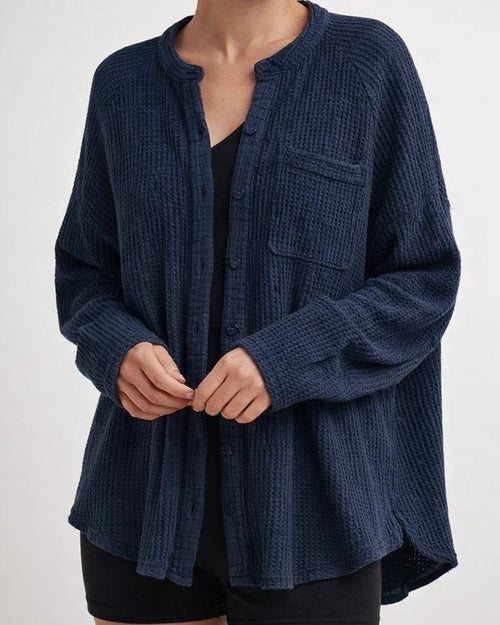 Fall New Jacket Fashion Casual Lapel Single-breasted Pocket Splicing Irregular Loose Type Casual Wind Jacket | JRSEE:4186d77e-0d91-433f-8784-9da865c4957a