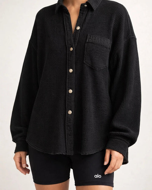 Fall New Jacket Fashion Casual Lapel Single-breasted Pocket Splicing Irregular Loose Type Casual Wind Jacket | JRSEE:962673a6-4d36-434f-b5b1-d98ab4f4296d