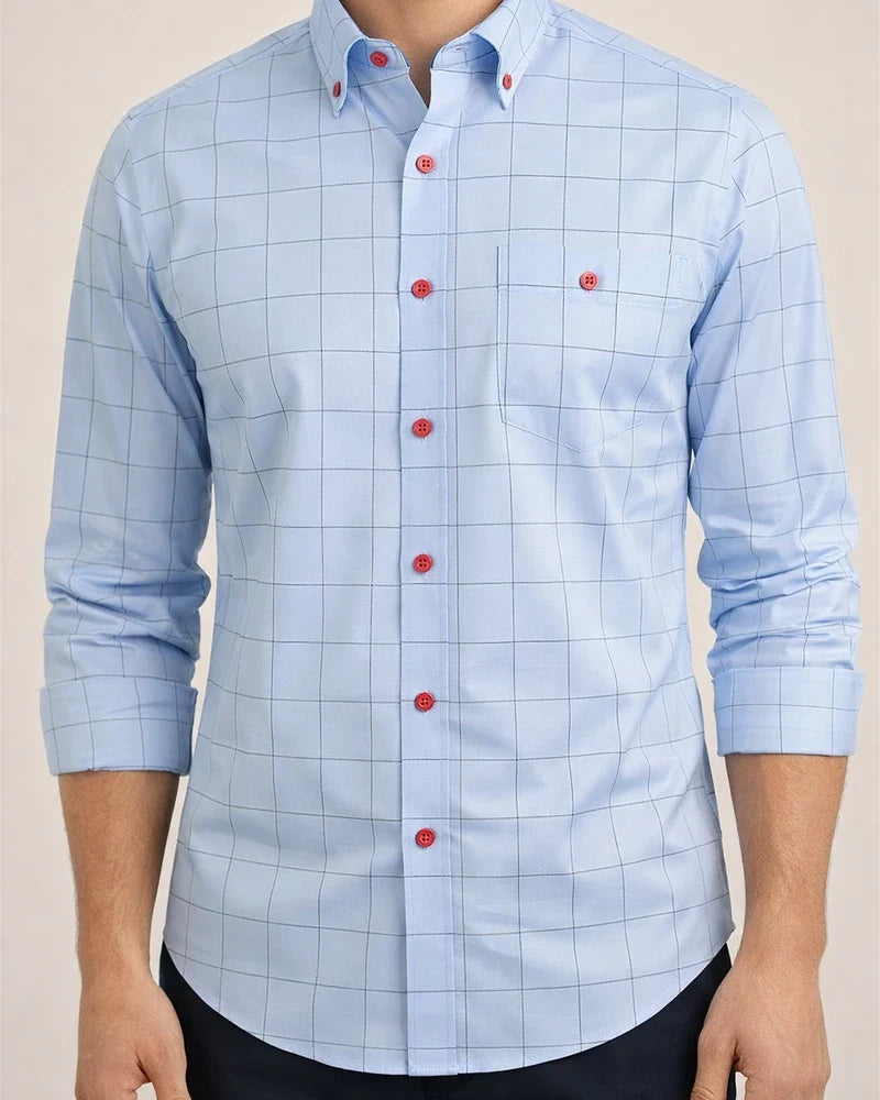 Fall New Men's Shirts Long-sleeved Trend New Men's Casual Shirts Korean Slim Shirt S-5XL | JRSEE:5d468e44-a43b-4cc7-98b6-5ad4d8c4a28b