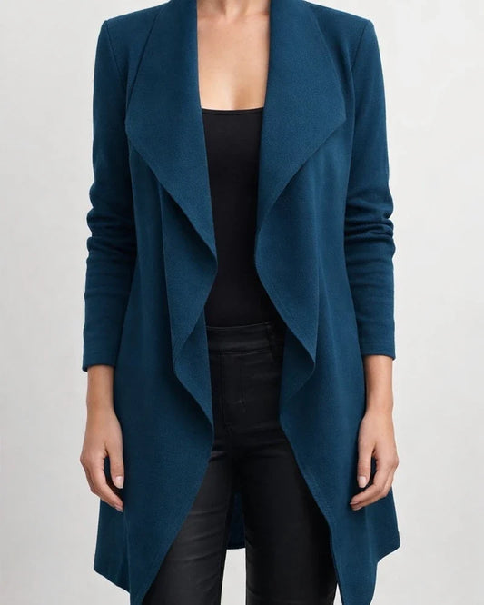 Fall/Winter New Arrival Fashion Women's Lapel Solid Color Wool Coat Mid-Length | JRSEE:01703413-ed7b-4b09-ba32-a5a0d6db3501