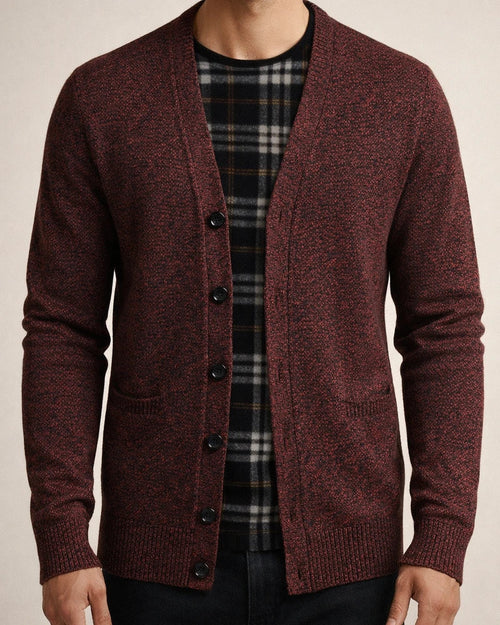 Fall/Winter New Arrival Trendy Casual Heavyweight V-Neck Men's Knit Cardigan Jacket | JRSEE:77d48b9a-cae6-4481-ad89-493c42f95d81