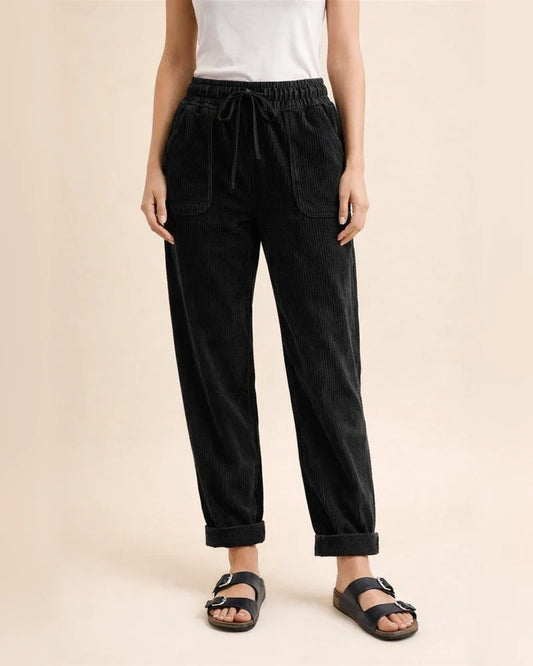Fall/Winter New Arrival Women's Casual Pants - Fashion Solid Color Corduroy Wide-Leg Pants | JRSEE:f838c108-7219-4ff3-99bf-086caf768e89