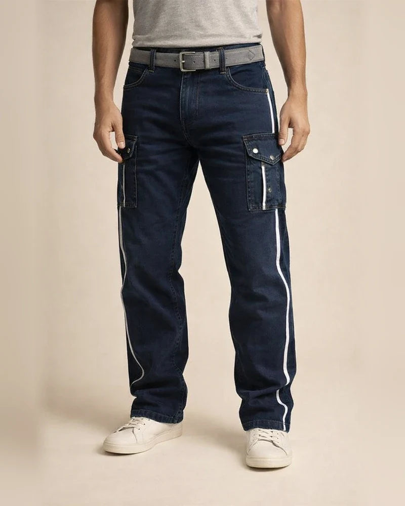 Fashionable Men's Long Pants: Retro Workwear Pants with 3D Print | JRSEE:2133db5c-e77a-45ec-beda-2b52192fef18