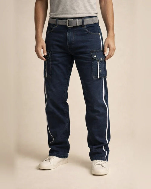 Fashionable Men's Long Pants: Retro Workwear Pants with 3D Print | JRSEE:2133db5c-e77a-45ec-beda-2b52192fef18