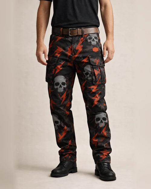 Fashionable Men's Pants New Retro Workwear Pants with 3D Print | JRSEE:7314cf47-d791-4b0a-8a38-e317a0433e0d