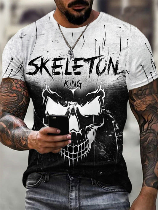 Men's New Arrival 3D Printed Short-Sleeve T-Shirt - Fashionable and Trendy T-Shirt