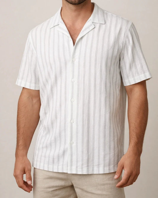 Geometric Stripe 3D Digital Printing Summer Men's Casual Vacation Short Sleeve Shirt | JRSEE:d8c7036e-4e1e-4121-ab5a-a1a473d98b6b