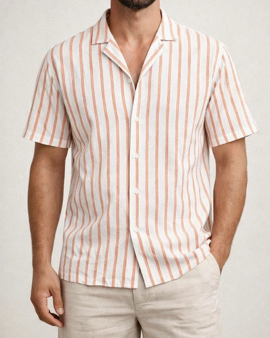 Geometric Stripe 3D Digital Printing Summer Men's Casual Vacation Short Sleeve Shirt | JRSEE:272e5e57-3ac8-4f07-8440-5d602cd368f1