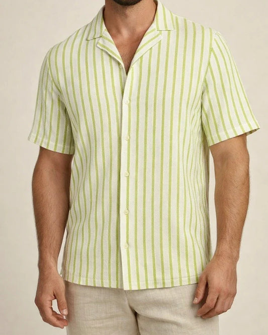 Geometric Stripe 3D Digital Printing Summer Men's Casual Vacation Short Sleeve Shirt | JRSEE:d79cf24e-bd4c-40d5-b26e-ee9dbad180ca