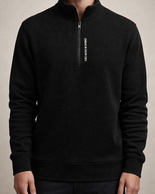 Half-zipper Padded Thickened Sweater Men Winter Warm Casual T-shirt Men's Long-sleeved Stand-up Collar Men's Bottoming Shirt Jacket | JRSEE:5bdcbbaa-c080-4148-a052-775bd278e9eb
