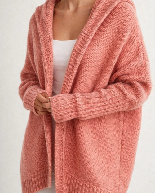 Hooded Bat-shaped Soft Loose Back Stitching Sweater | JRSEE:b8464795-7f45-4503-a950-9beca74b0bc3