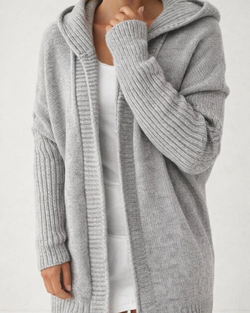 Hooded Bat-shaped Soft Loose Back Stitching Sweater | JRSEE:23c2b847-3140-45f2-bcd1-6b69f106dfa0