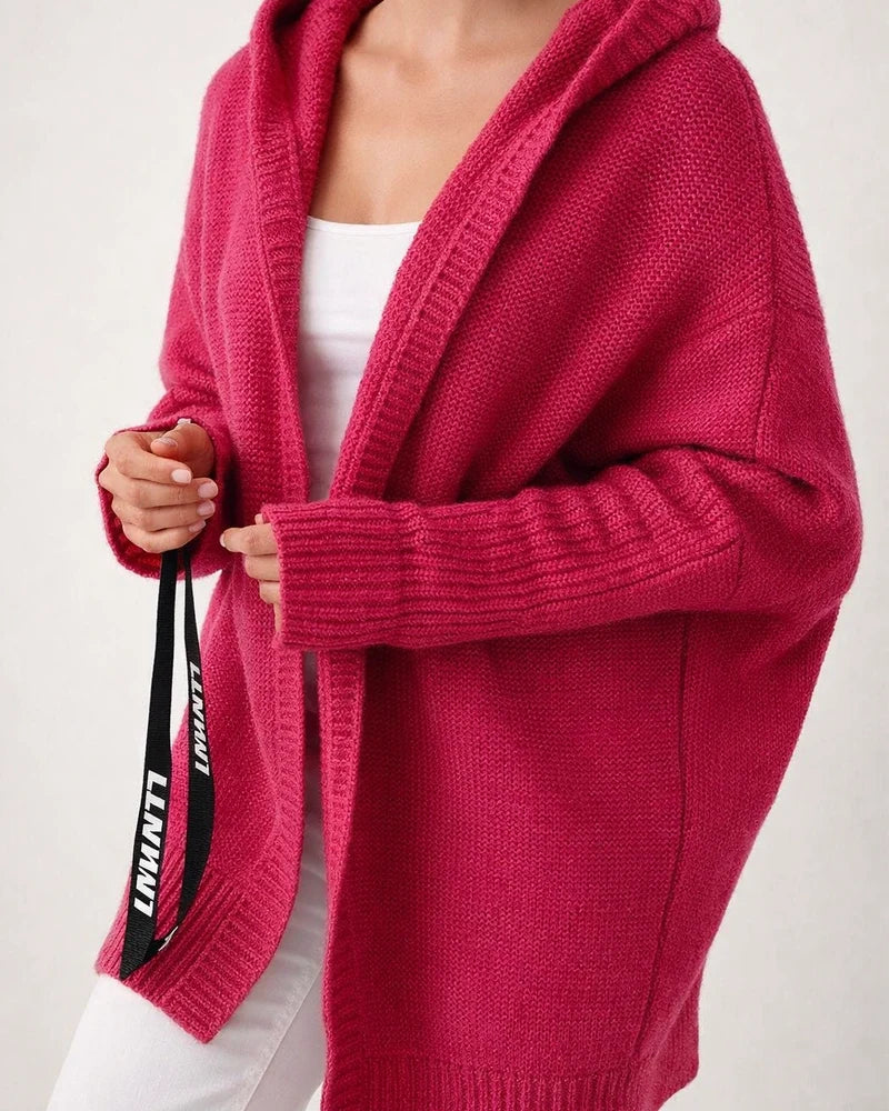 Hooded Bat-shaped Soft Loose Back Stitching Sweater | JRSEE:cbe0104a-b7d5-4c7e-8fdc-11aea0ecc0ae
