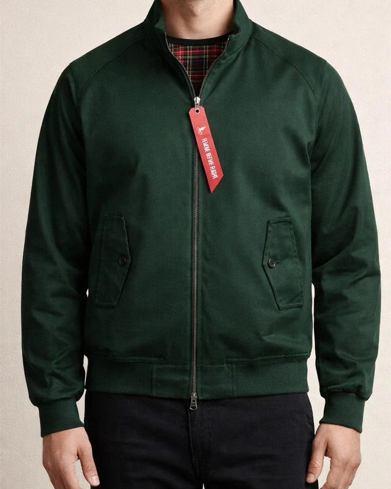 Long-sleeved Solid Color Wear Zipper Stand-up Collar Thin Couples Slim Jacket Men's Coat Casual Men's Outerwear Aviator Jacket | JRSEE:38c79741-0d73-4e5d-b111-243f256d4f92