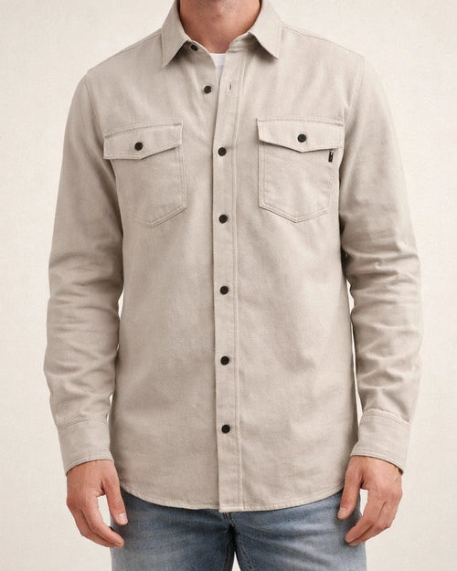 Long-sleeved Thickened Casual Men's Youth Men's Lapel Slim Shirt Navy Light Apricot Lake Blue S-XXXL | JRSEE:0265d99b-09dd-4979-9c7a-f94bc52ec99e