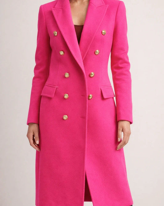 Long Woolen Coat In Autumn and Winter | JRSEE:cd7ddeb5-f59a-42f5-8993-c2695f138748