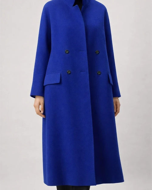 Loose Winter and Autumn Women's Tweed Solid Color Coat Warm Long Temperament Coat | JRSEE:dda4378c-3628-427a-9d7b-4c98459c4386