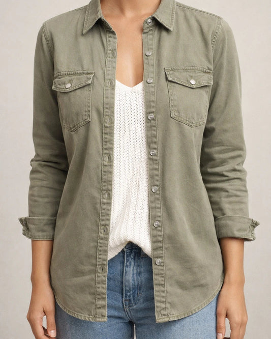 Medium Length Denim Jacket for Women | JRSEE:e0fe742c-a68f-4ee1-a370-abc0dbe79ff0