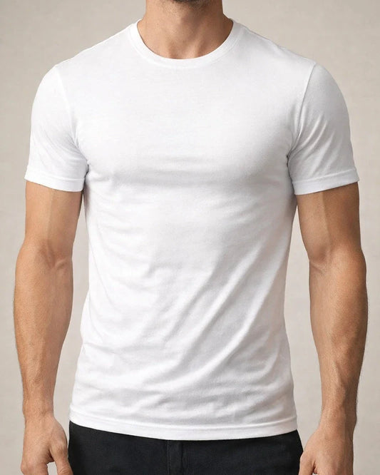 Men Muscle Tee T Shirt Stretch Short Sleeve Crew Neck Bodybuilding Workout Basic Daily Tops Navy White Wine Red | JRSEE:0daa86f2-c8bf-44cf-9a55-5dac4161d9ee